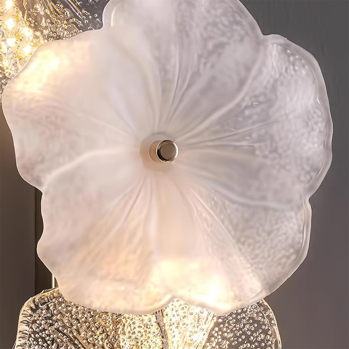 Givelle Applique Fiore Petalo Vetro Elegante - Relic Pieces