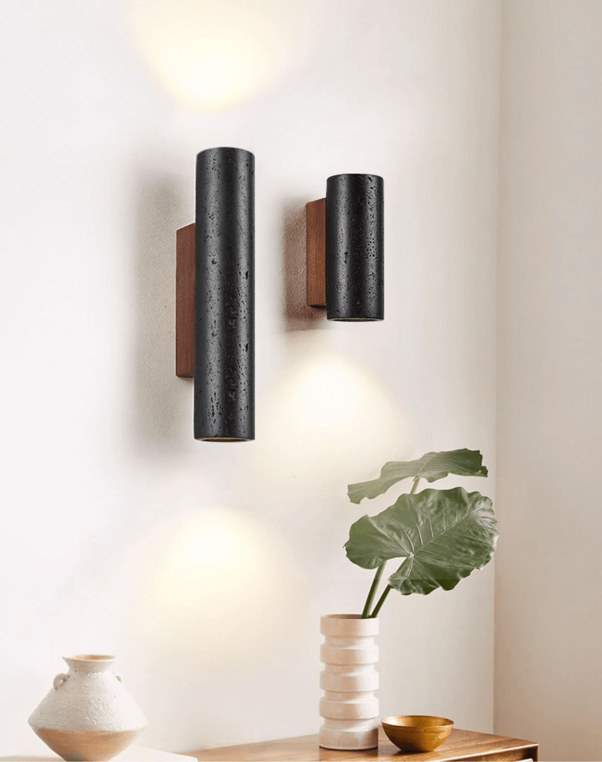 Lendis Noir lampada da parete