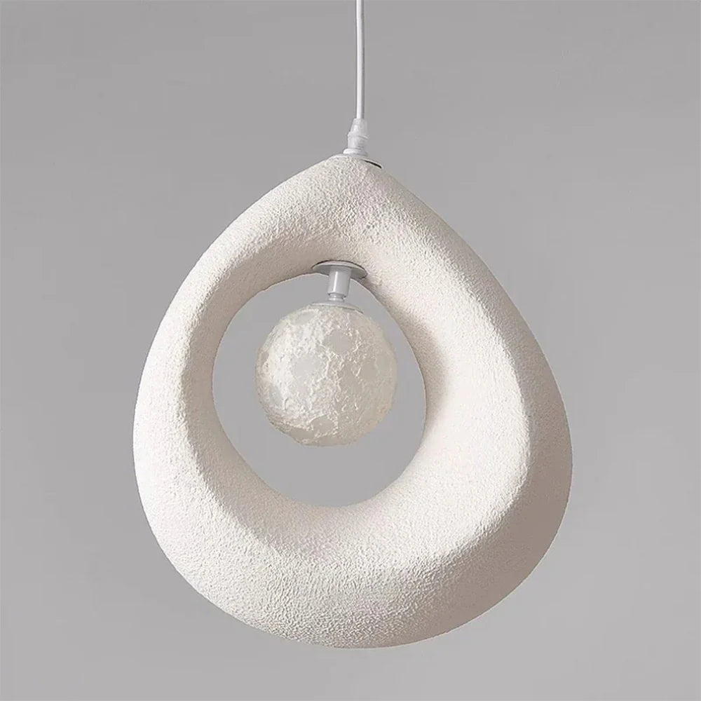 Avi Moderno PVC Sospensione Bianco Grigio Camera da letto Soggiorno