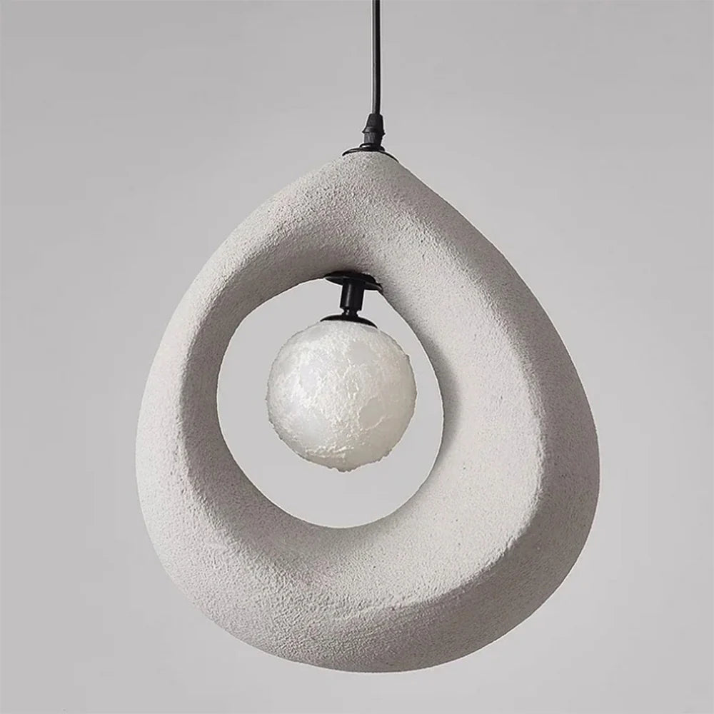 Avi Moderno PVC Sospensione Bianco Grigio Camera da letto Soggiorno