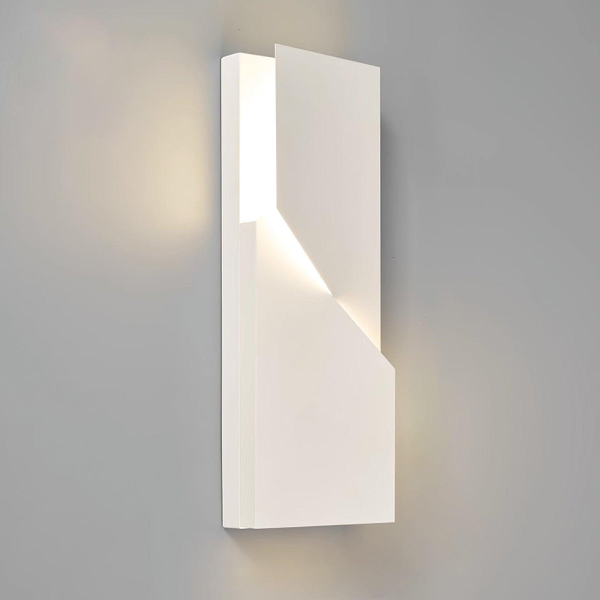 Applique Appliche 3D Pannelli geometrici a strati con luce artistica e regolazione tramite telecomando moderna