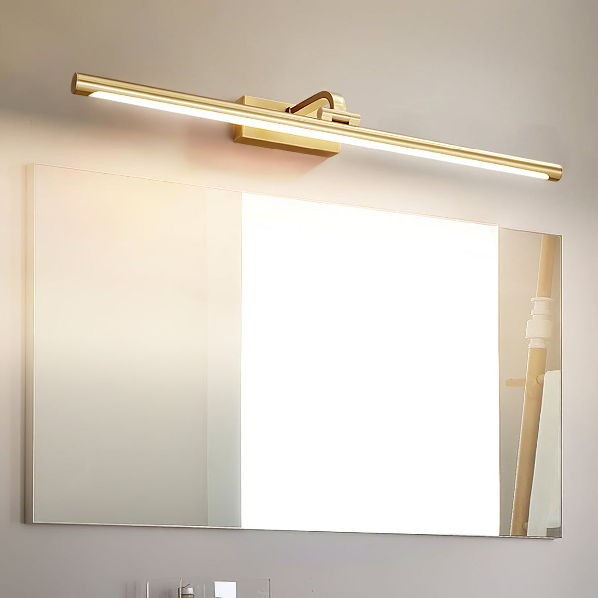 Tevelo ottone lampada da parete minimalista