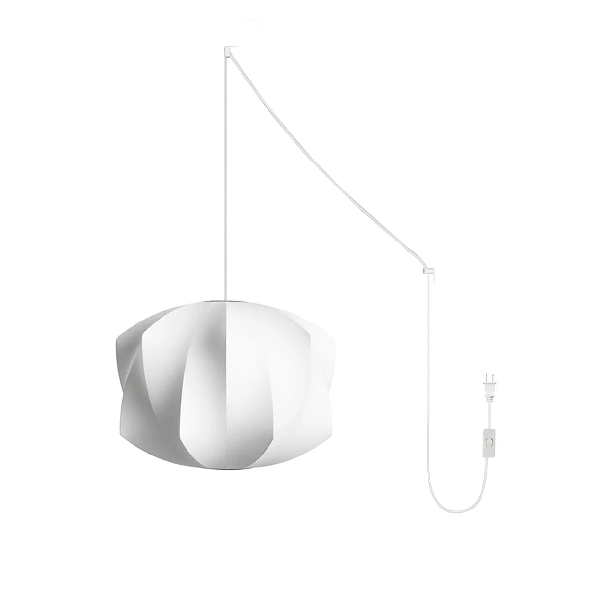 Elaeniella lampada a sospensione Bubble Geometric a globo