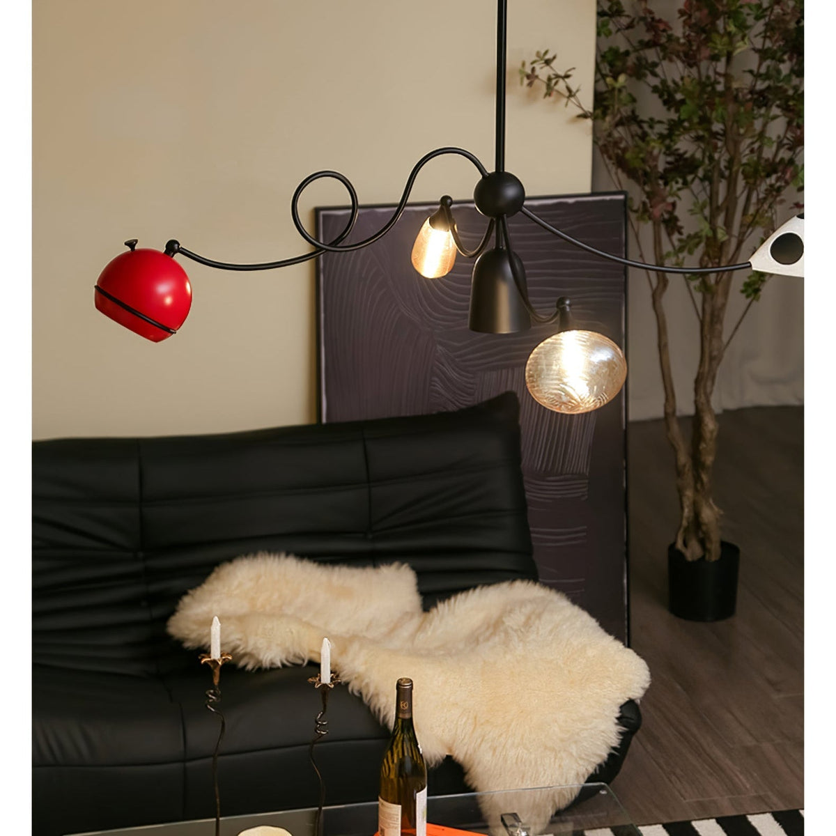 PlayfulGlass lampada a sospensione modulare in vetro