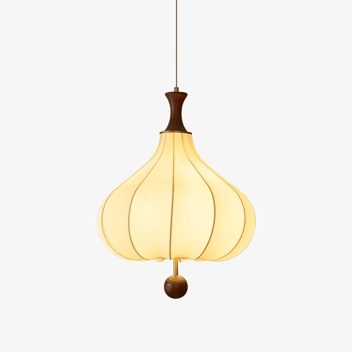 Mymira lampada a sospensione in legno Eleganza Tradizionale