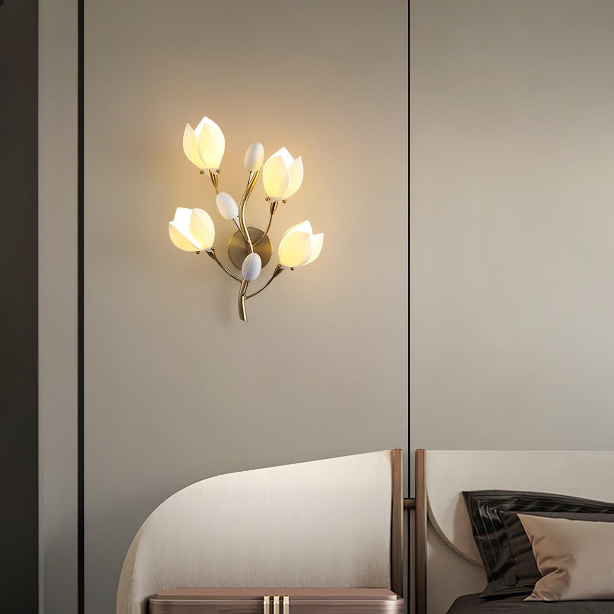 Dirixa Magnolia Elegance lampada da parete in Ceramica