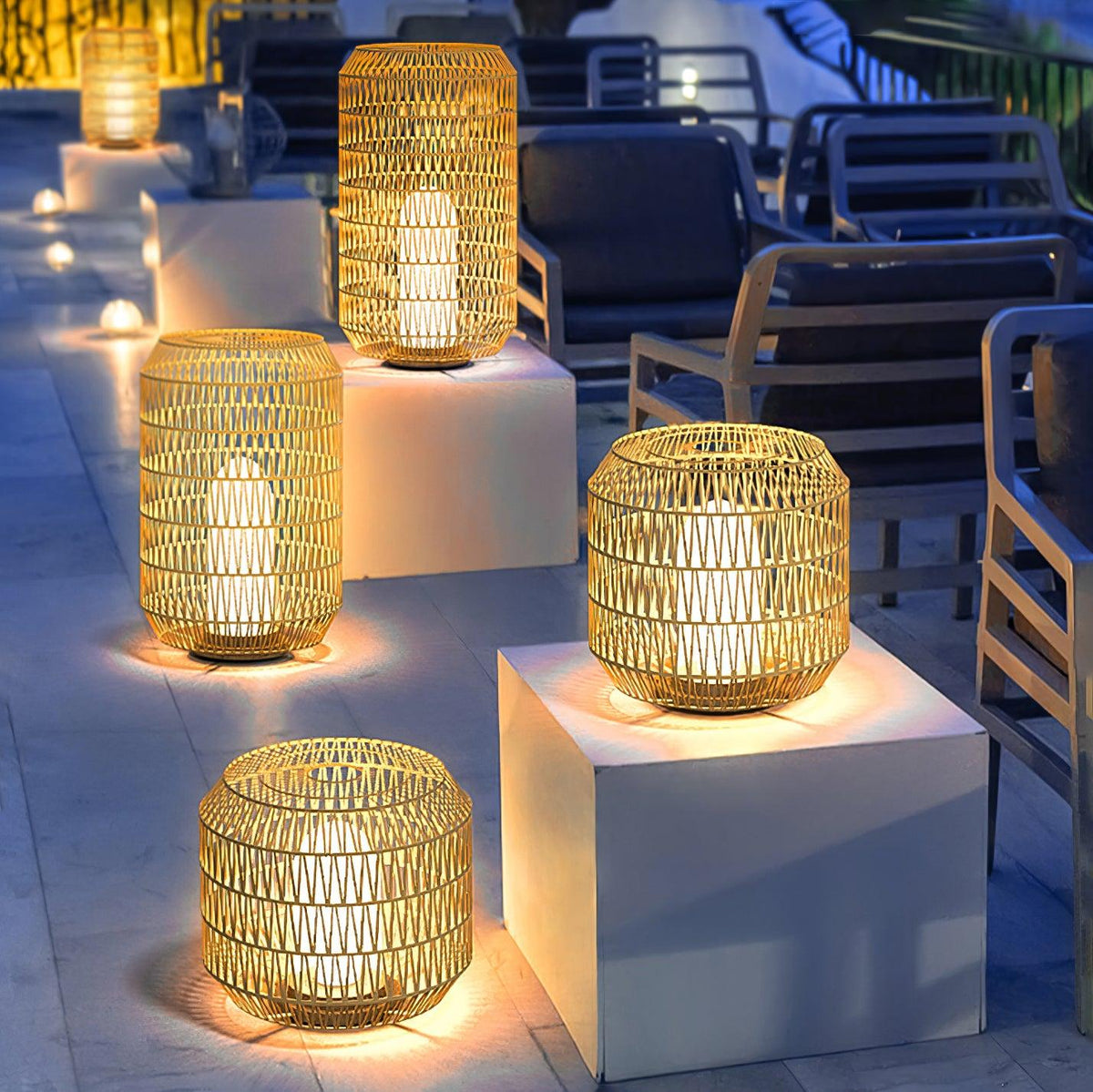 Cirenina lampada da parete per esterni vintage