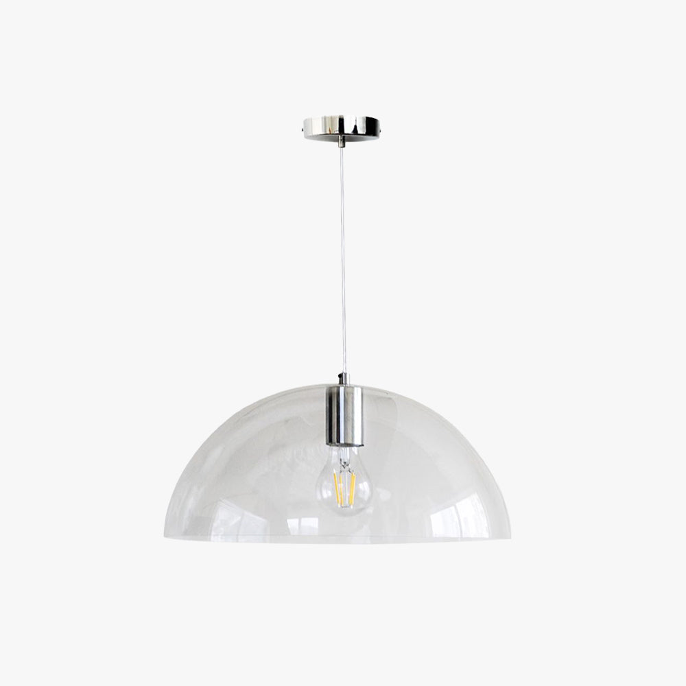 Valentina Moderno Globo Metallo PVC Lampade a Sospensione Cucina Soggiorno