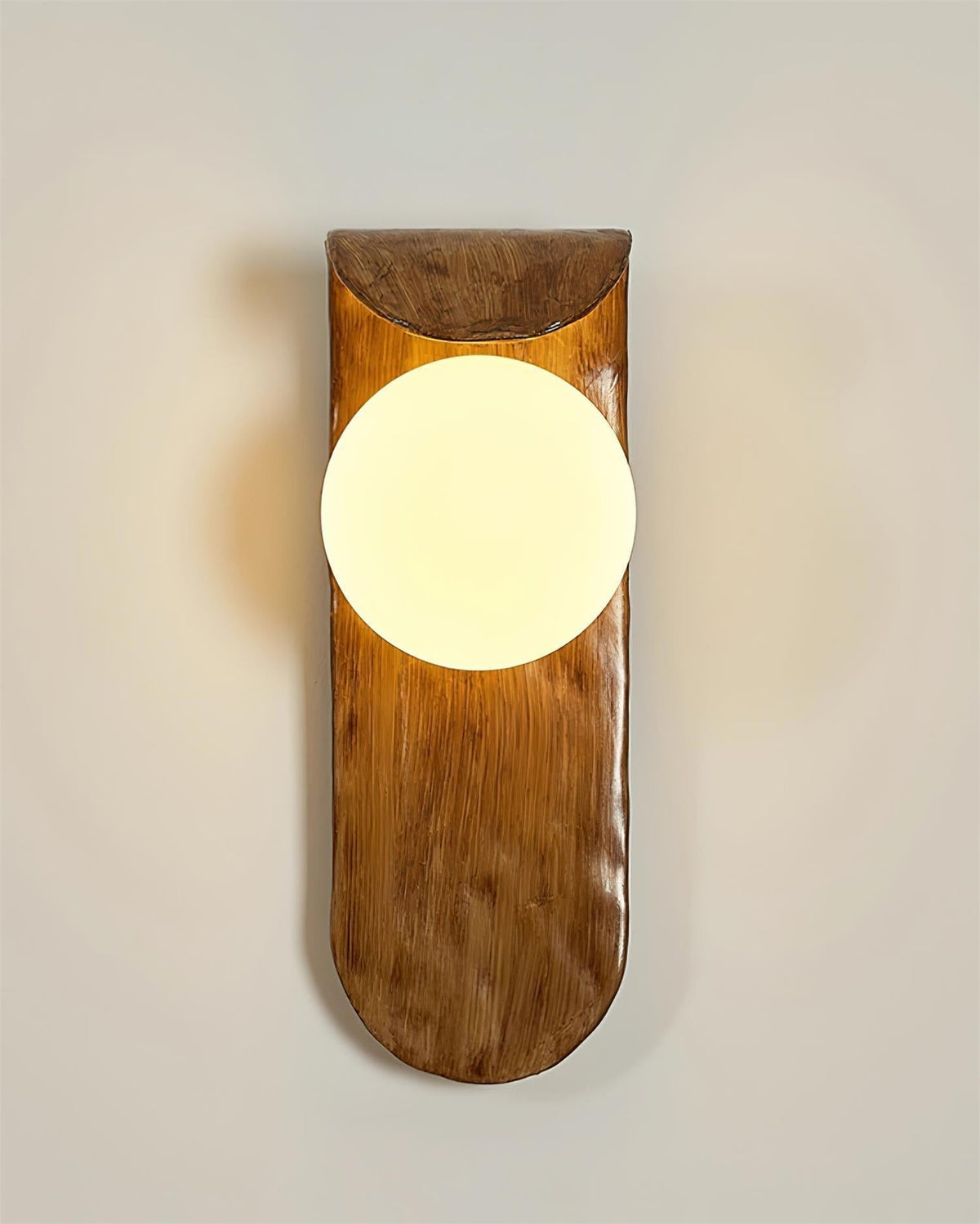 Gavino lampada da parete in legno