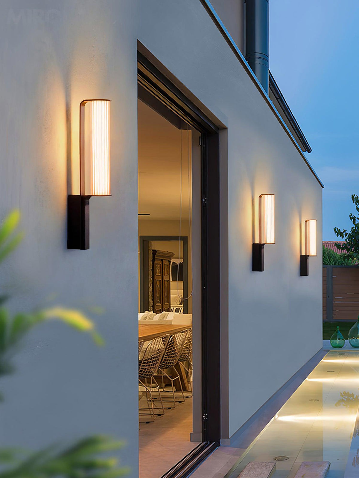 Utalionis Unica Arc LED applique per esterni