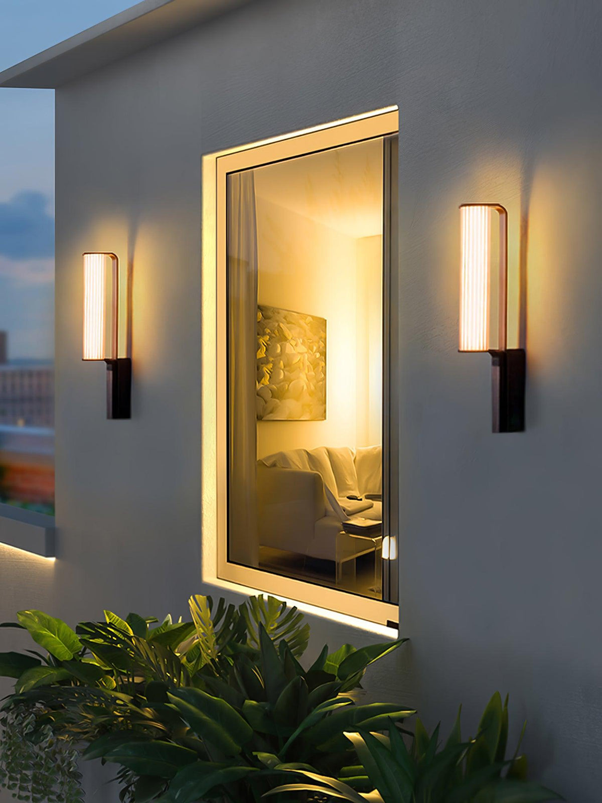 Utalionis Unica Arc LED applique per esterni