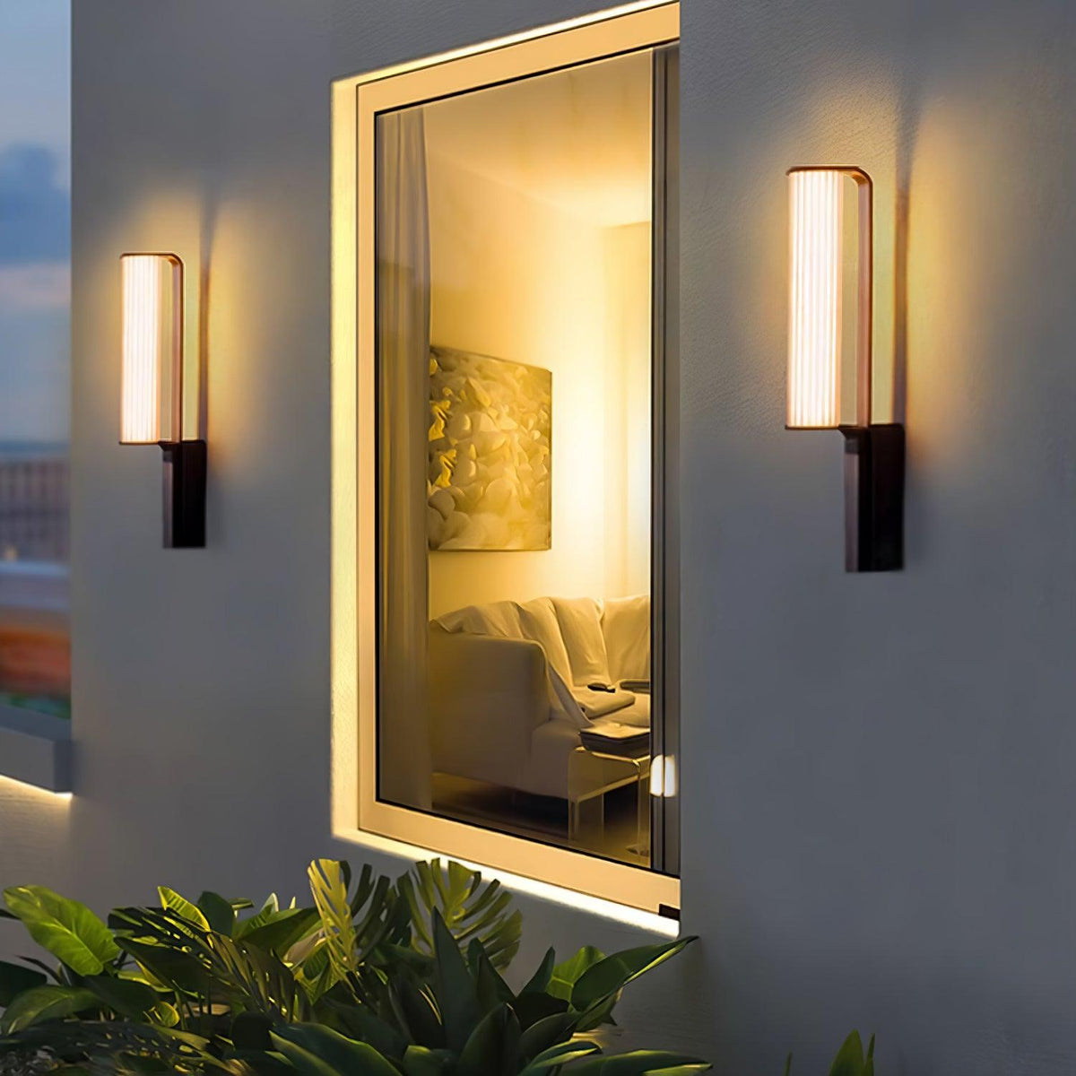 Utalionis Unica Arc LED applique per esterni
