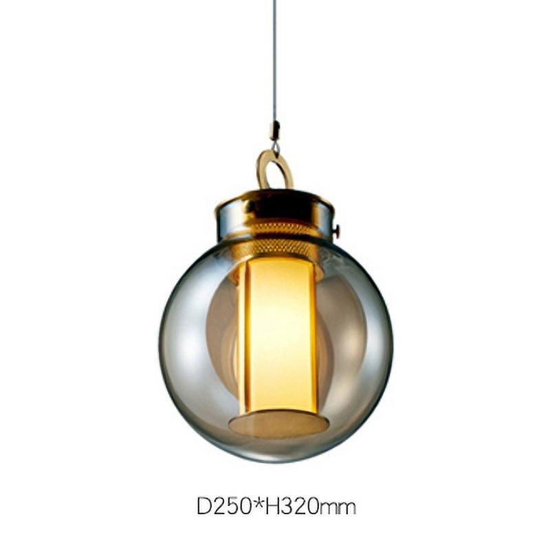 Uphaos lampada a sospensione moderna minimalista in vetro