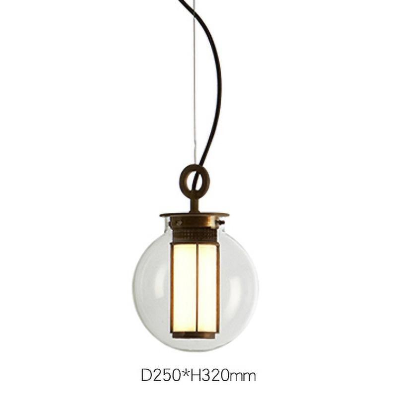 Uphaos lampada a sospensione moderna minimalista in vetro