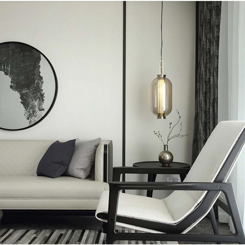 Uphaos lampada a sospensione moderna minimalista in vetro