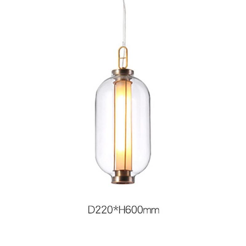 Uphaos lampada a sospensione moderna minimalista in vetro
