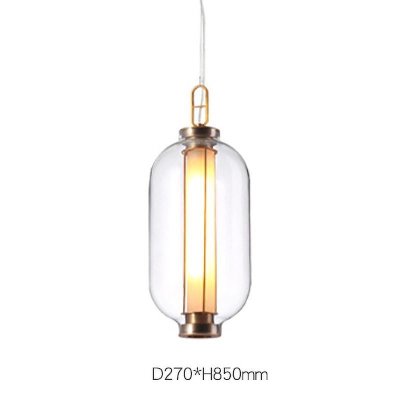 Uphaos lampada a sospensione moderna minimalista in vetro