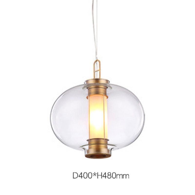 Uphaos lampada a sospensione moderna minimalista in vetro