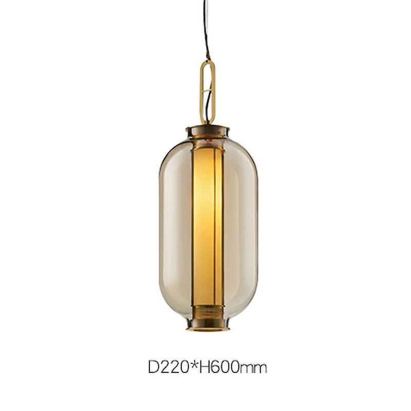 Uphaos lampada a sospensione moderna minimalista in vetro
