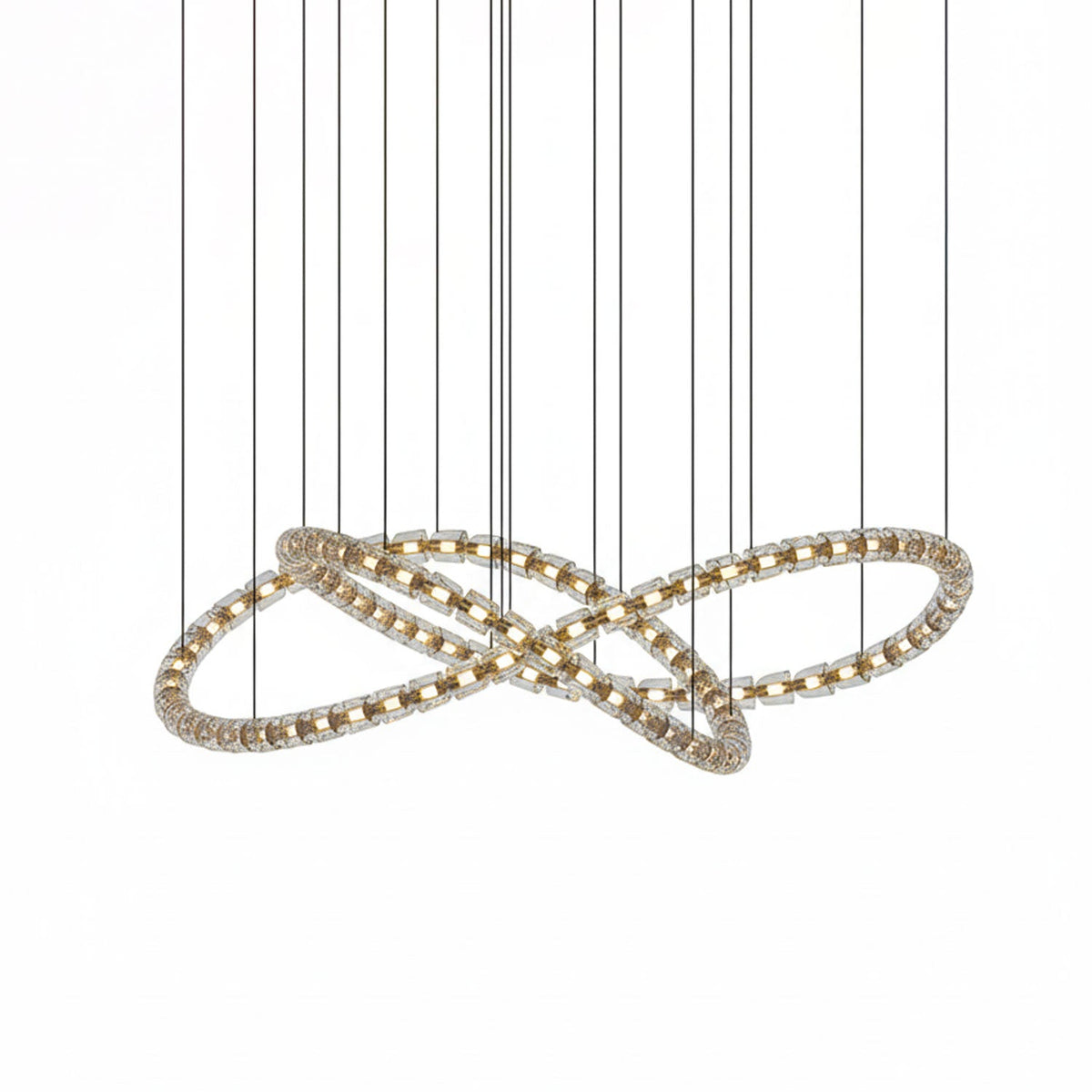 Nexus Oro lampadario in cristallo - 元字段测试