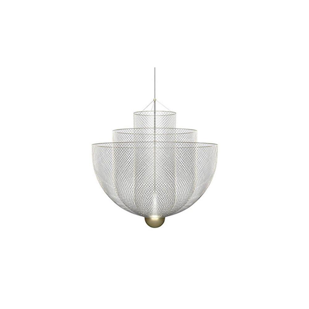 Terielissa lampadario Meshmatics Radiant Wirework