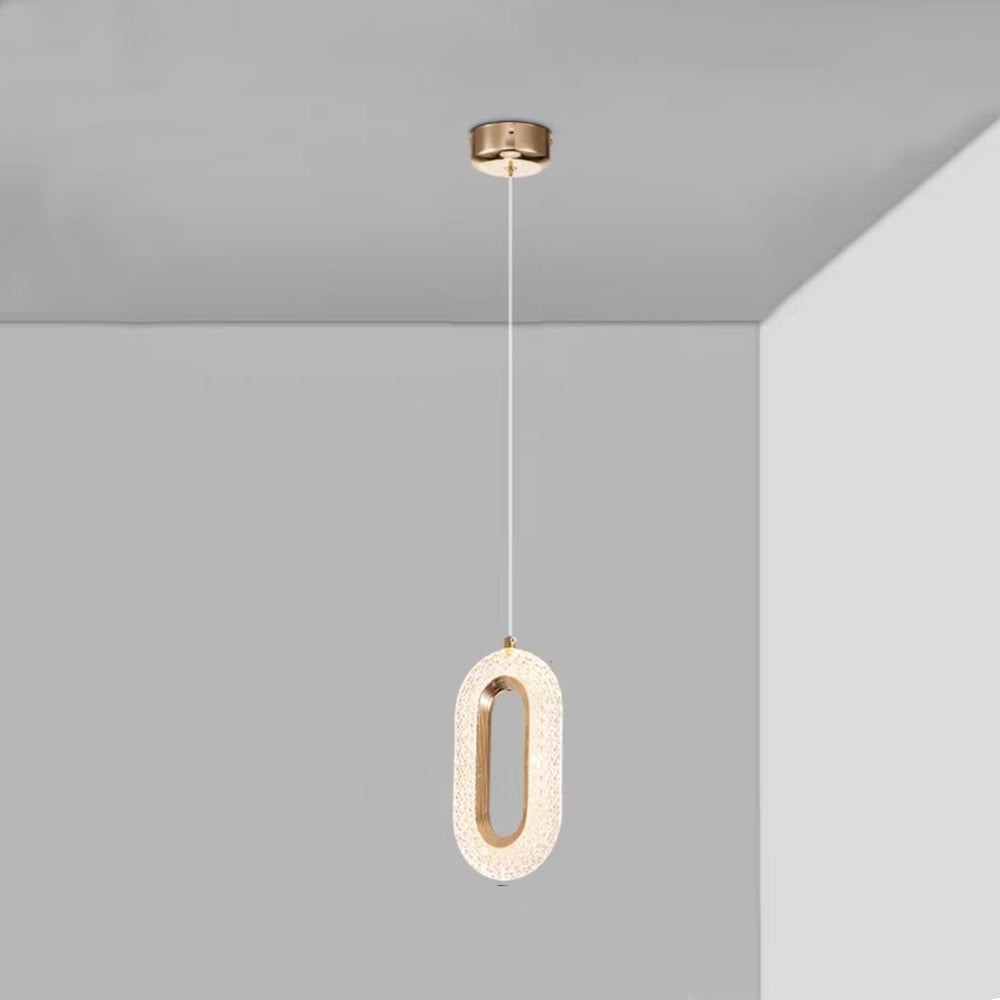 Kristy Creativo Arte LED Lampade a Sospensione Metallo Bianco 4 Stile Soggiorno/Camera da Letto
