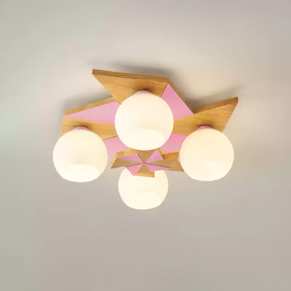 Ewooda lampada da soffitto in legno