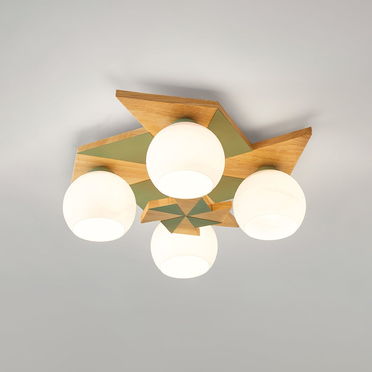 Ewooda lampada da soffitto in legno