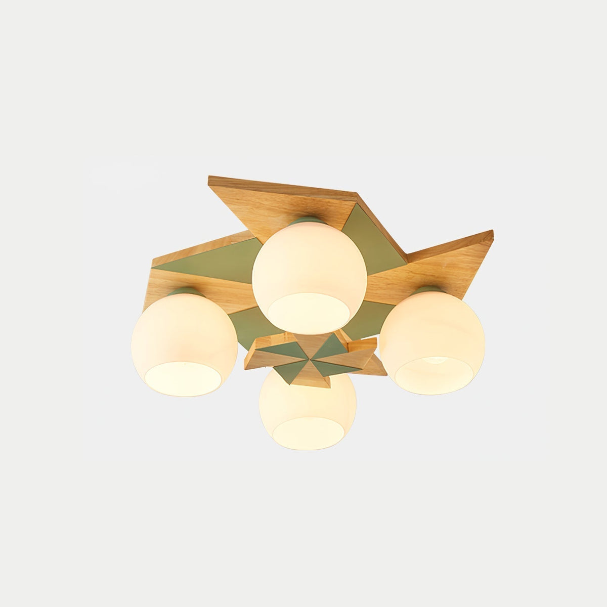 Ewooda lampada da soffitto in legno