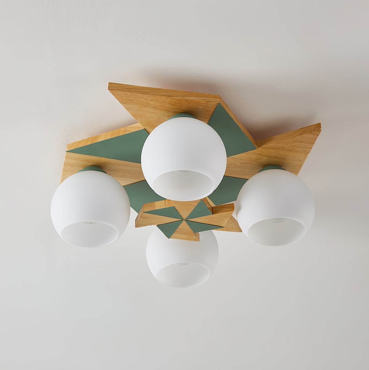 Ewooda lampada da soffitto in legno